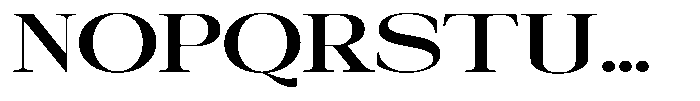 Galnery Bold Ultra Exp Font UPPERCASE