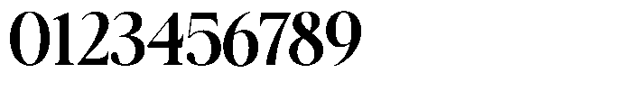 Galnery Bold Font OTHER CHARS