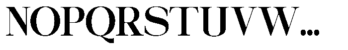 Galnery Extra Bold Extra Condensed Font UPPERCASE