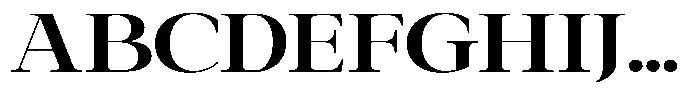 Galnery Extra Bold Extra Exp Font UPPERCASE
