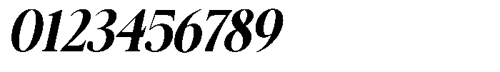 Galnery Extra Bold Semi Condensed Slanted Font OTHER CHARS