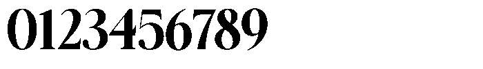 Galnery Extra Bold Semi Condensed Font OTHER CHARS