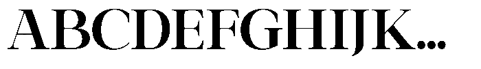 Galnery Extra Bold Semi Condensed Font UPPERCASE