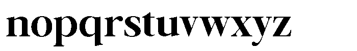 Galnery Extra Bold Semi Condensed Font LOWERCASE