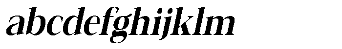 Galnery Extra Bold Ultra Condensed Slanted FONT