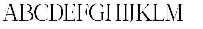 Galnery Extra Condensed Font UPPERCASE