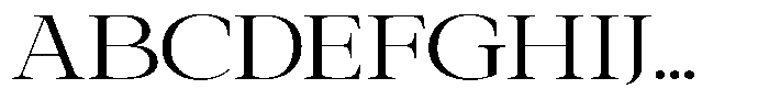 Galnery Extra Exp Font UPPERCASE
