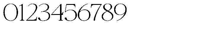 Galnery Extra Light Extra Exp Font OTHER CHARS