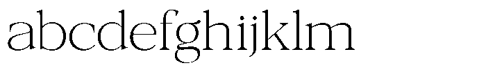 Galnery Extra Light Semi Exp FONT
