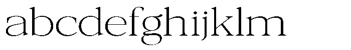 Galnery Extra Light Ultra Exp FONT