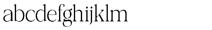 Galnery Light Ultra Condensed FONT