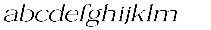 Galnery Light Ultra Exp Slanted FONT