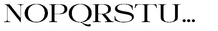 Galnery Medium Ultra Exp Font UPPERCASE