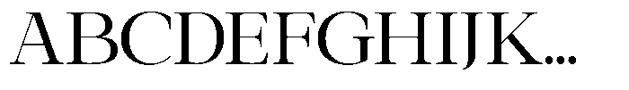Galnery Medium Font UPPERCASE