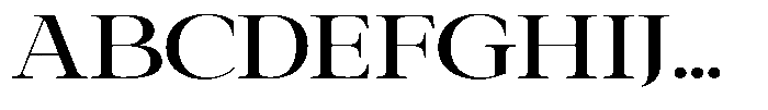 Galnery Semi Bold Extra Exp Font UPPERCASE