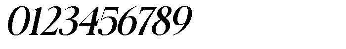 Galnery Semi Bold Semi Condensed Slanted Font OTHER CHARS