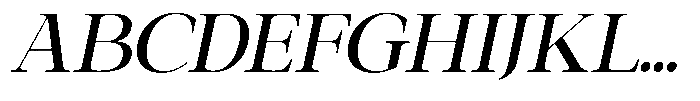 Galnery Semi Bold Semi Condensed Slanted Font UPPERCASE