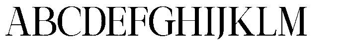 Galnery Semi Bold Ultra Condensed Font UPPERCASE