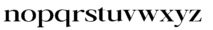 Galnery Semi Bold Ultra Exp Font LOWERCASE
