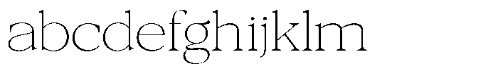 Galnery Thin Expanded FONT