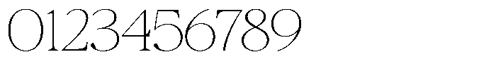 Galnery Thin Extra Exp Font OTHER CHARS