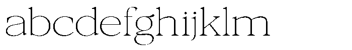Galnery Thin Extra Exp FONT