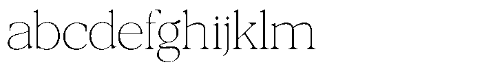Galnery Thin Semi Condensed FONT