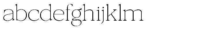 Galnery Thin Semi Exp FONT