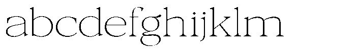 Galnery Thin Ultra Exp FONT