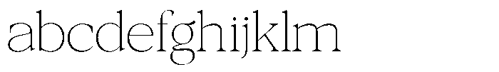 Galnery Thin FONT