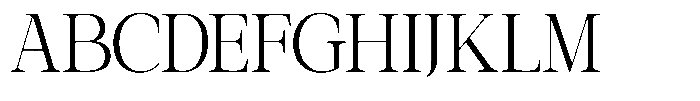 Galnery Ultra Condensed Font UPPERCASE