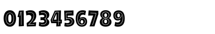 Galpon Next Black Inline Font OTHER CHARS