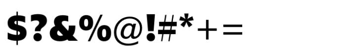 Galvani Extrabold Font OTHER CHARS