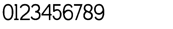 Gamaline Font OTHER CHARS