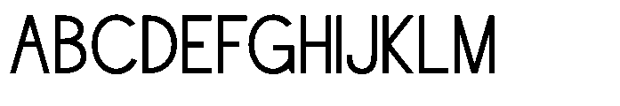 Gamaline Font UPPERCASE