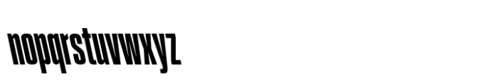 Gaman Pro Backslant Bold Font LOWERCASE