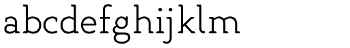 Gambero Thin Font LOWERCASE
