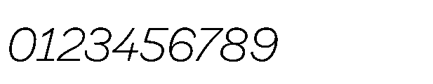 Gamble 300 Italic Font OTHER CHARS