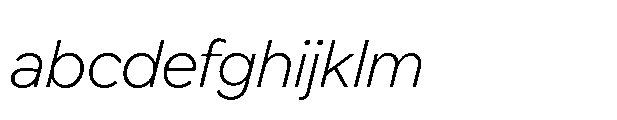 Gamble 300 Italic FONT