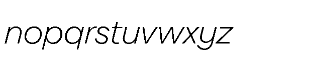 Gamble 300 Italic Font LOWERCASE