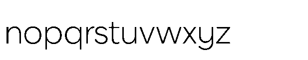 Gamble 300 Font LOWERCASE