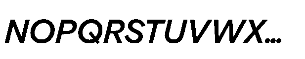 Gamble 500 Italic Font UPPERCASE