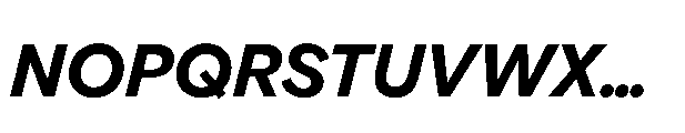 Gamble 600 Italic Font UPPERCASE