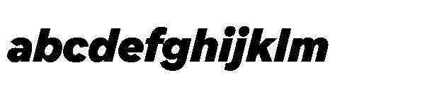 Gamble 800 Italic FONT