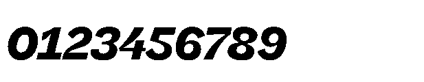 Gamble SQ 700 Italic Font OTHER CHARS