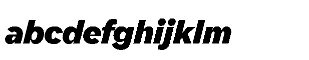 Gamble SQ 800 Italic FONT