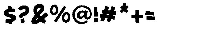 Gamer World One Font OTHER CHARS