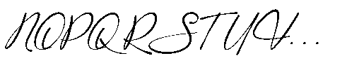 Gamlowfei Italic Font UPPERCASE
