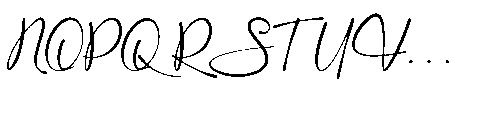 Gamlowfei Regular Font UPPERCASE