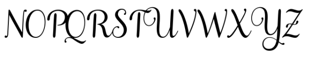 Gampita Italic Font UPPERCASE